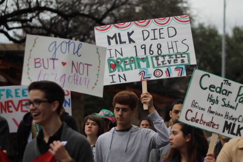MLK Day March Welcomes African American Heritage Club