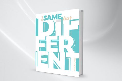 One of the three covers of the 2019-2020 yearbook is displayed.