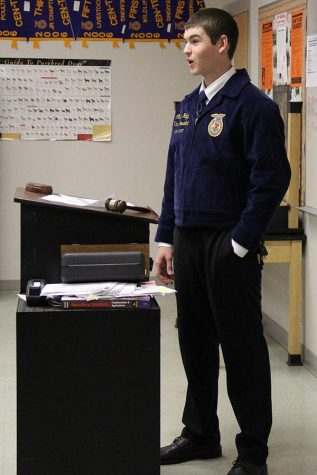 Recently elected FFA officers prepare for 2016 school year