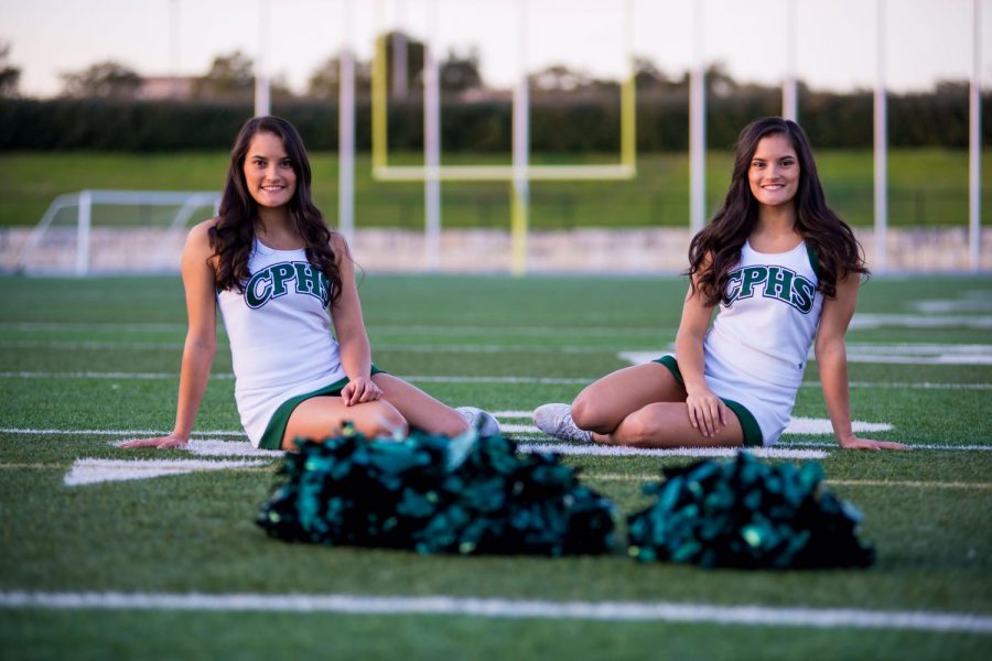 Senior twins Alexx and Amanda Montanez have been selected to cheer for the University of Texas in the fall of 2017. Although we will see both girls cheering on the Longhorns from the sidelines, Alexx has chosen the route of the all-girl cheer squad while Amanda will take part on the coed squad. 