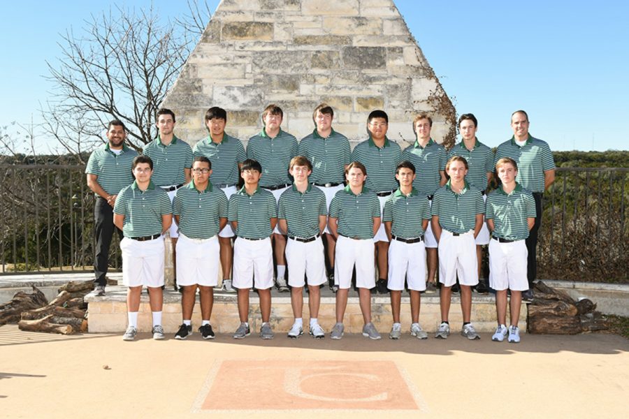 The+boys+golf+team+will+head+to+Wolfdancer+Golf+Club+in+Bastrop+to+compete+in+the+State+tournament+from+May+22-23.