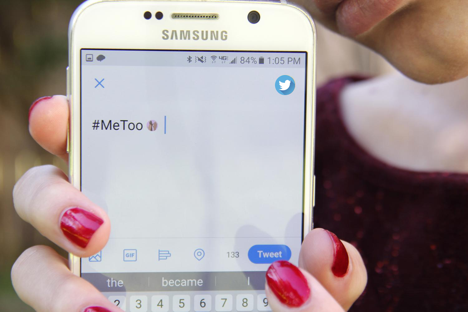 After Oct. 15 when Alyssa Milano's initial tweet was sent out, many sent out the short hashtag, #MeToo. Purely for showing the magnitude of sexual assault, the trend does not demand for victims' stories. Junior Kali Sime thinks the simplicity of the movement can help the cause.