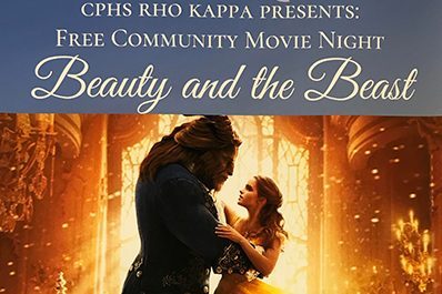 Rho Kappas movie night will be held March 1 in the cafeteria at 7 p.m.