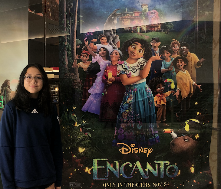 The movie “Encanto” showcases a magical home with a magical family. The story takes place in rural Colombia where the family uses their powers to help others in their town, except the main character who is not gifted any powers. The movie is only in theaters, Nov 24. through Dec. 24, after it will be available to stream on Disney Plus.