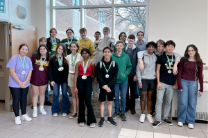 UIL Academics, a largely student-run program where competitors of varying academic interests compete for  awards, poses for a photo after the Jan. 14 Burnet practice invitational. From Computer Science to Social Studies, Literary Criticism to Journalism and Current Events, there’s something for everyone. “Of course, the competitions have a lot of weight attached to them,” senior and captain of the UIL Current Events team Kaci Craddock said. “But I try to remind myself that at the end of the day, its a fun extracurricular activity. I think it’s very challenging, but also extremely rewarding.”