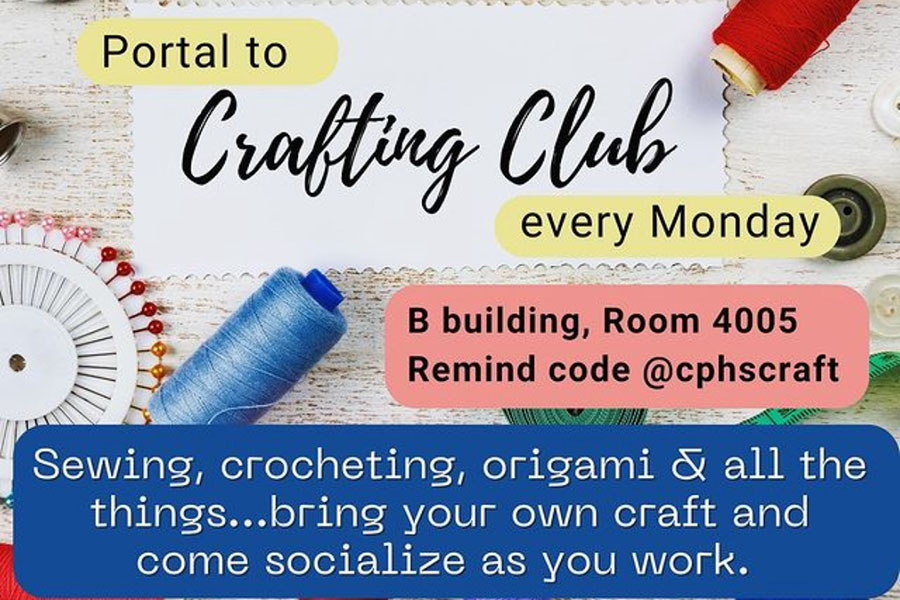 Pictured above is the crafting club social media page that junior Makena Filippoff and sophomore James Morris-Hodges created. The crafting club was created to allow students to have an opportunity to learn how to create different kinds of crafts and to collaborate with other students interested in crafting. “I love to do crafts but I find myself feeling lonely when doing crafts,” Filippoff said. “With no one to share my ideas or experiences with, it can get boring. I wanted to get a group of people that have an interest in learning [and] doing crafts to be able to have fun and socialize while crafting.”
Photo used with permission from Makena Filippoff
