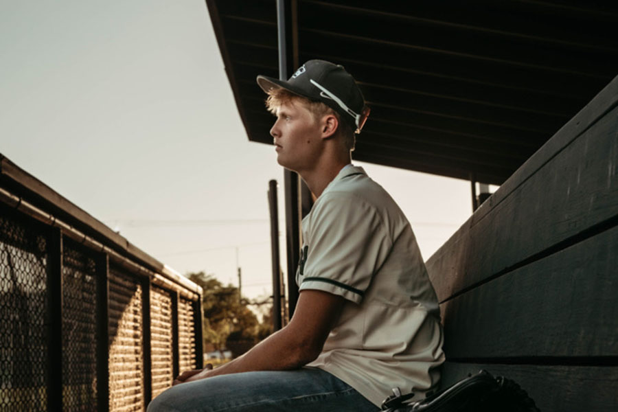 Sitting in his home dugout, senior Kyle McClure stares out onto the turf he has spent all four years of high school on. McClure has been working toward receiving his private pilot certificate throughout high school, and said baseball has helped him learn the leadership skills needed to be a pilot.  “I’m really big on how baseball’s helped me grow not only as a player, but as a person,” McClure said. “When it comes to flying, as a pilot, you have to have leadership skills. You don’t want to just let someone else do it because 150 people, 200 people are relying on you to fly that plane. I think being a part of baseball and being a part of the team is really going to help me in my future.” 
Photo Courtesy of Kyle McClure