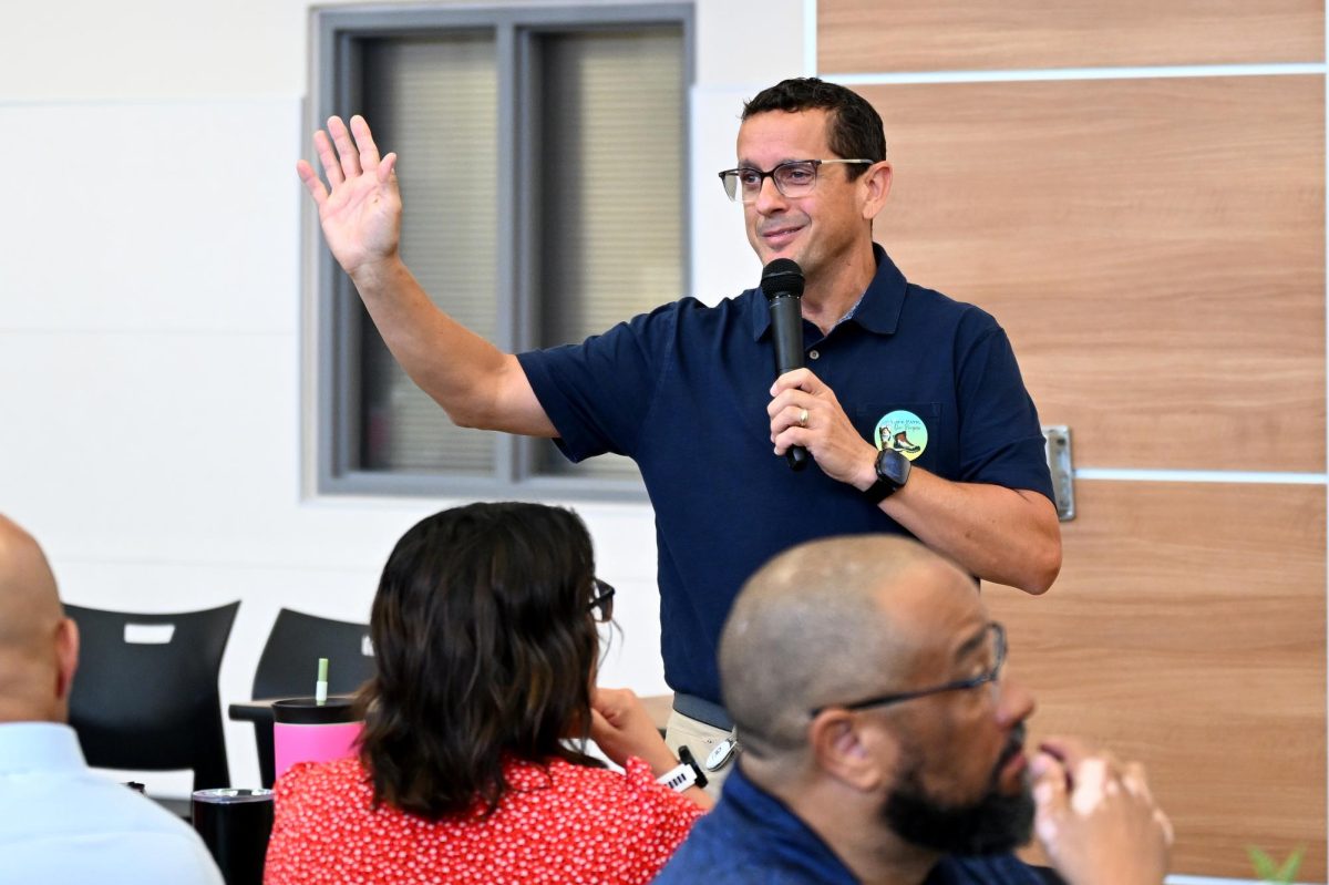 Deputy Superintendent Chris Clark was appointed acting superintendent Thursday night. The news follows the announcement that current Superintendent Dr. Bruce Gearing is retiring. Photo courtesy of Leander ISD