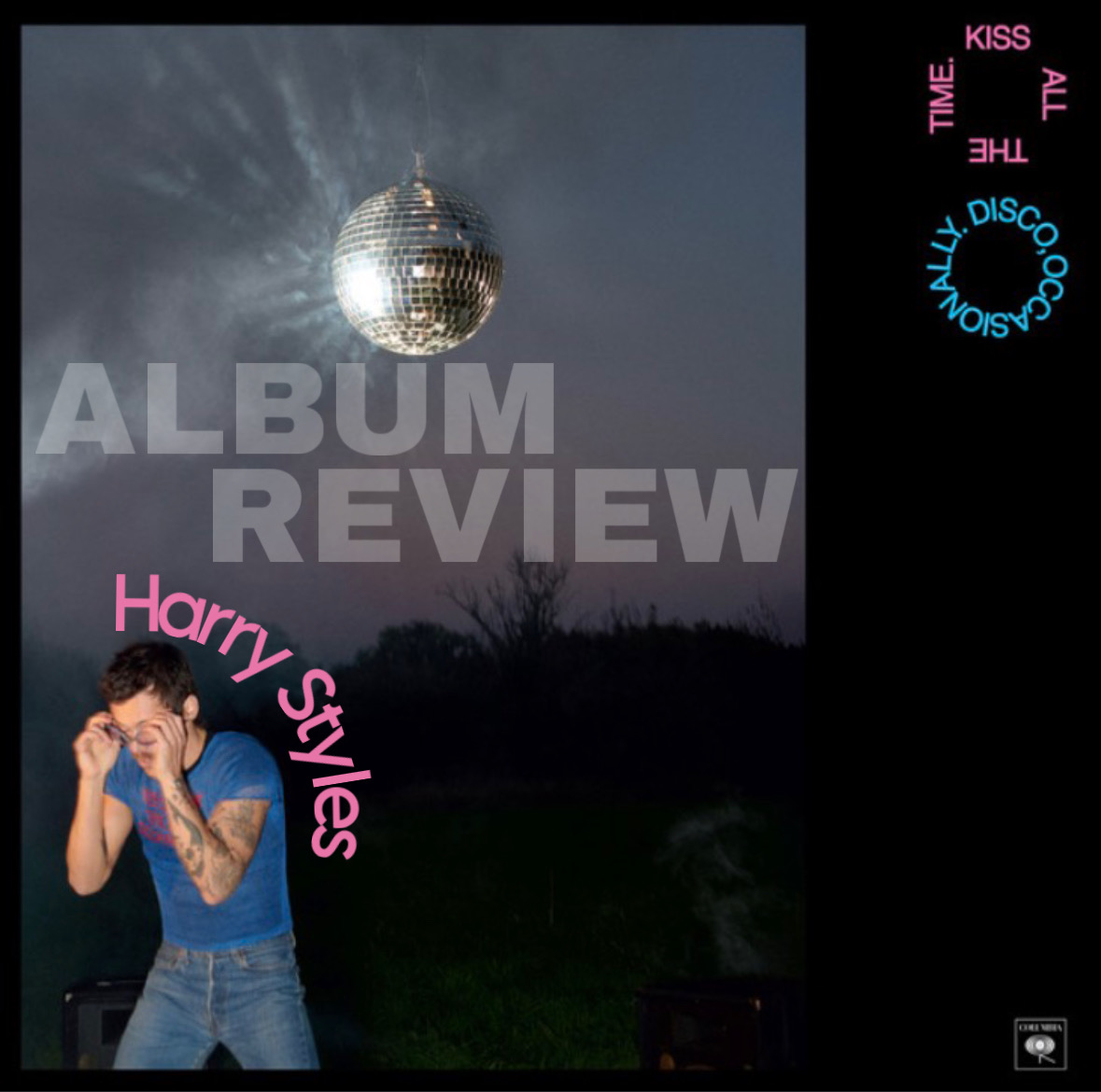 Harry Styles releases third studio album on March 6th, 2026. Photo courtesy of Columbia Records and graphic by Amit Edery